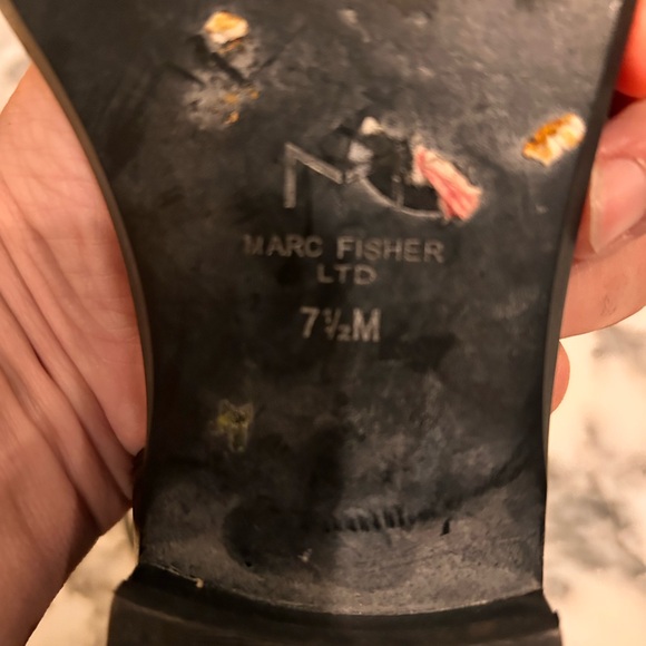 Marc Fisher pointy black and white flats - Picture 4 of 4